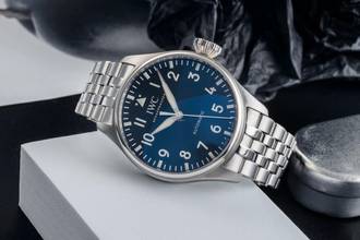 Thumbnail von IWC Große Fliegeruhr Big Pilot Edelstahl 43 Automatik Herrenuhr Ref. IW329304 Box & Papiere 2021