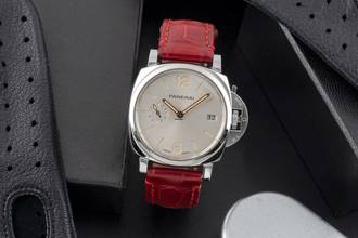 Thumbnail von Panerai Luminor Due Edelstahl Automatik Damenuhr Ref. PAM01248