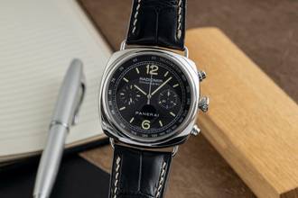  Panerai Radiomir Chronograph Automatik Stahl Herrenuhr Ref. PAM00288  