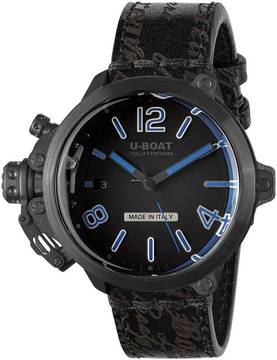  U-Boat Capsule 8808 Herrenuhr Capsule PVD BK BL 45mm  