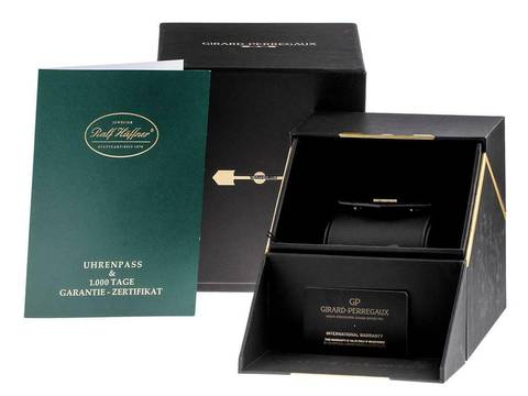  Girard Perregaux Free Bridge Ref.82000-11-631-FA6A 2025 Full Set Ungetragen 