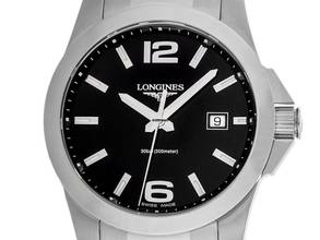 Longines Conquest Ref.L3.659.4.56.6 2013 Full Set sehr gut Vintage  