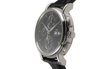 Thumbnail von IWC Portofino Chronograph Edelstahl Automatik Herrenuhr Ref. IW378303