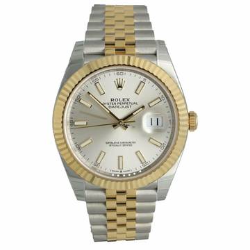  Rolex Datejust 41 Ref.126333 Silver Index Jubilee NEW  