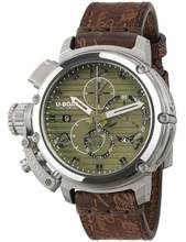 Thumbnail von U-Boat Chimera 9591 Herrenuhr Chimera 46mm Chrono SS grün Automatik 10ATM