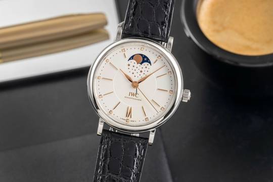  IWC Portofino Automatic Moon Phase 37 Diamonds Ref. IW459011  