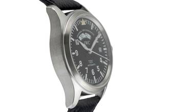 Thumbnail von IWC Fliegeruhr Spitfire UTC Pilot UTC TZC Edelstahl Automatik Black Dial Herrenuhr Ref. IW325102