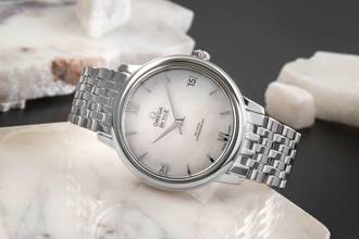 Thumbnail von Omega De Ville Prestige Stahl Automatik MOP Dial Damenuhr Ref. 424.10.33.20.05.001