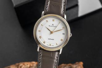 Thumbnail von Blancpain Villeret Stahl / Gold Automatik Ref. 1195-1318 Service 07/2025