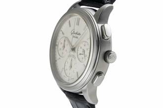 Thumbnail von Glashütte Original Senator Chronograph Stahl Automatik Herrenuhr Ref. 39-31-11-13-04 B&P
