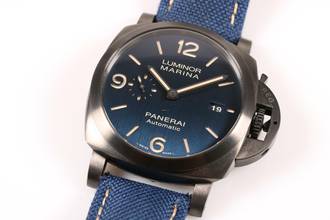 Thumbnail von Panerai Luminor Marina Bucherer Edition (limitiert auf 188 Stk.) ref. PAM01021 im Full Set
