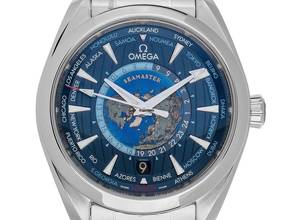  Omega Seamaster Aqua Terra Worldtimer Ref.220.10.43.22.03.001 2025 Full Set Ungetragen 