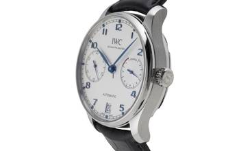 Thumbnail von IWC Portugieser Automatik 7 Days Edelstahl Automatik Herrenuhr Ref. IW500705 Papiere