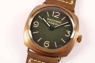  Panerai Radiomir 47mm Bronze ref. PAM00760 - neu und Full Set 