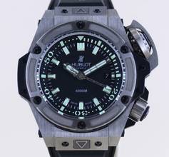  Hublot King Power Oceanographic 4000 Monaco Limited Edition Diver 48mm B+P  