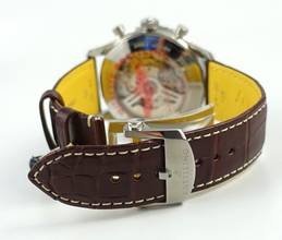 Thumbnail von Breitling Navitimer 1 B01 Chronograph 46 Blue Full Set / New Watch