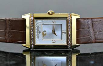 Thumbnail von Jaeger-LeCoultre Reverso Duetto Duo Diamond | 269.1.54 / Q2691420 | Full Set | Yellowgold