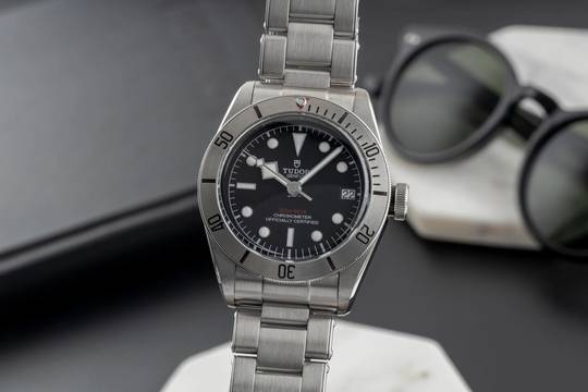 Tudor Black Bay Steel 41 Edelstahl Automatik Herrenuhr Ref. 79730-0001 B&P 2019 