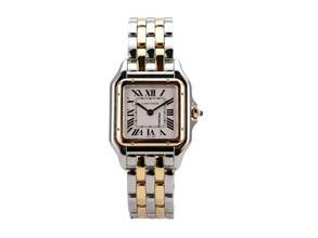 Thumbnail von Cartier Panthère de Cartier mittleres Modell Edelstahl / Gelbgold Ref. W2PN0014