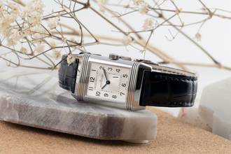 Thumbnail von Jaeger-LeCoultre Reverso Lady Stahl Handaufzug Damenuhr Ref. Q2668432 , 211.8.44