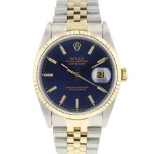 Thumbnail von Rolex Datejust 36 Steel Gold Jubilee Fluted Blue Dial