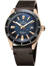  Edox 80126-BRN-BUIDR Skydiver Automatik Limited Edition Herrenuhr 42mm 30ATM  