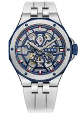  Edox 85303-357BUCAB-BUIRB Delfin Mecano Automatik Herrenuhr 43mm 20ATM 