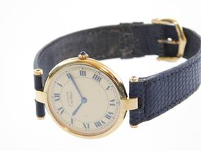 Thumbnail von Cartier Vendome 30mm Herrenuhr Rarität im TOP Zustand mit original Band & Schließe