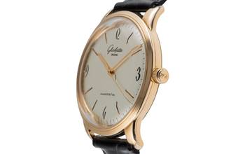 Thumbnail von Glashütte Original Sixties 18k Gold Automatik Herrenuhr 1-39-52-01-01-04 B&P