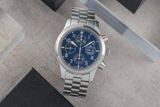 Thumbnail von Fortis Aeromaster Chronograph Stahl Automatik Ref.656.10.141