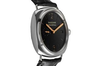 Thumbnail von Panerai Radiomir Quaranta Stahl Automatik Herrenuhr Ref. PAM01294 B&P 2023