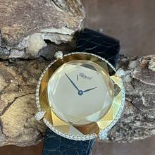  Chopard Golden Diamonds Quarz Damenuhr 18Kt - Ref. 45/6895 Special Edition 