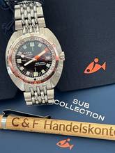 Thumbnail von Doxa Sub 840.10.101.10 Sub 300t Sharkhunter Zifferblatt schwarz NEU Box und Papieren Full-Set-Garantiebeginn ab Kauf !