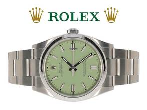 Thumbnail von Rolex Oyster Perpetual 36 Pistachio - LC100 - NEU AUS 08.2025