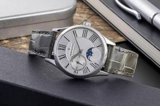 Thumbnail von Zenith Elite Ultra Thin Moonphase Edelstahl Automatik Damenuhr Ref. 03.2310.692