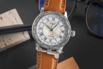  Longines Lindbergh GMT The Pioneers Watch Automatik Herrenuhr L2.610.4 Limitiert  