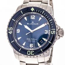 Thumbnail von Blancpain Fifty Fathoms Automatique 45mm Blue – 5015-12B40-98B – like NEW – 2022 Full Set