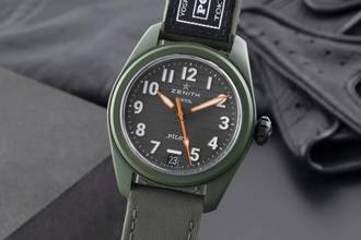  Zenith Pilot Porter Ltd. Keramik Automatik Ref. 49.4001.3620/63.I001 B&P 2025  