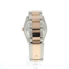 Thumbnail von Rolex Datejust 36 Steel / Everose Gold Sunburst Black Roman Dial