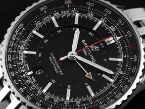  Breitling Navitimer GMT Ref.A32310251B1A1 2025 Full Set Ungetragen 