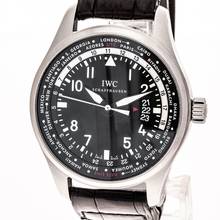 Thumbnail von IWC Fliegeruhr Worldtimer 45 Black Dial – IW326201 – like NEW – 2015 Full Set