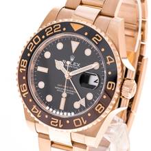  Rolex GMT-Master II Rootbeer 40 – Rosegold Black Dial – 126715CHNR – like NEW – 2023 Full Set 