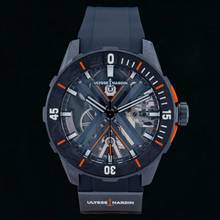 Thumbnail von Ulysse Nardin Diver X Skeleton 44mm Titanium 3723-170LE-3A-BLUE/3A Full Set Spezial Edition limitiert auf 175 Stück