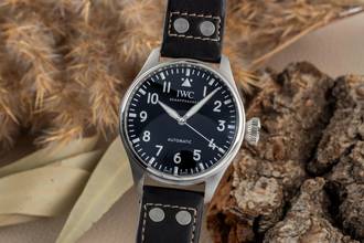 Thumbnail von IWC Große Fliegeruhr Big Pilot's Watch 43 Automatik Stahl Herrenuhr Ref IW329301 B&P