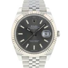  Rolex Datejust 41 Jubilee Fluted Rhodium NEW 2025  