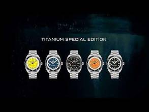 Thumbnail von Swiss Military SMA34100.06 Diver Titanium Automatik Herrenuhr 42mm 30ATM
