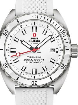  Swiss Military SMA34100.12 Diver Titanium Automatik Herrenuhr 