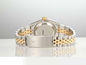 Thumbnail von Rolex Lady-Datejust Edelstahl Gelbgold 750 Holz-zifferblatt Automatik Gold Stahl Damen Wood Dial Stainless Steel 18kt Yellow Gold Jubilé-band Chronometer Oyster