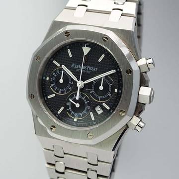  Audemars Piguet Royal Oak Chronograph Kasparov 25860ST SUPER Full Set Box+Papiere+ complet 3x service history! 