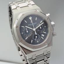 Thumbnail von Audemars Piguet Royal Oak Chronograph Kasparov 25860ST SUPER Full Set Box+Papiere+ complet 3x service history!